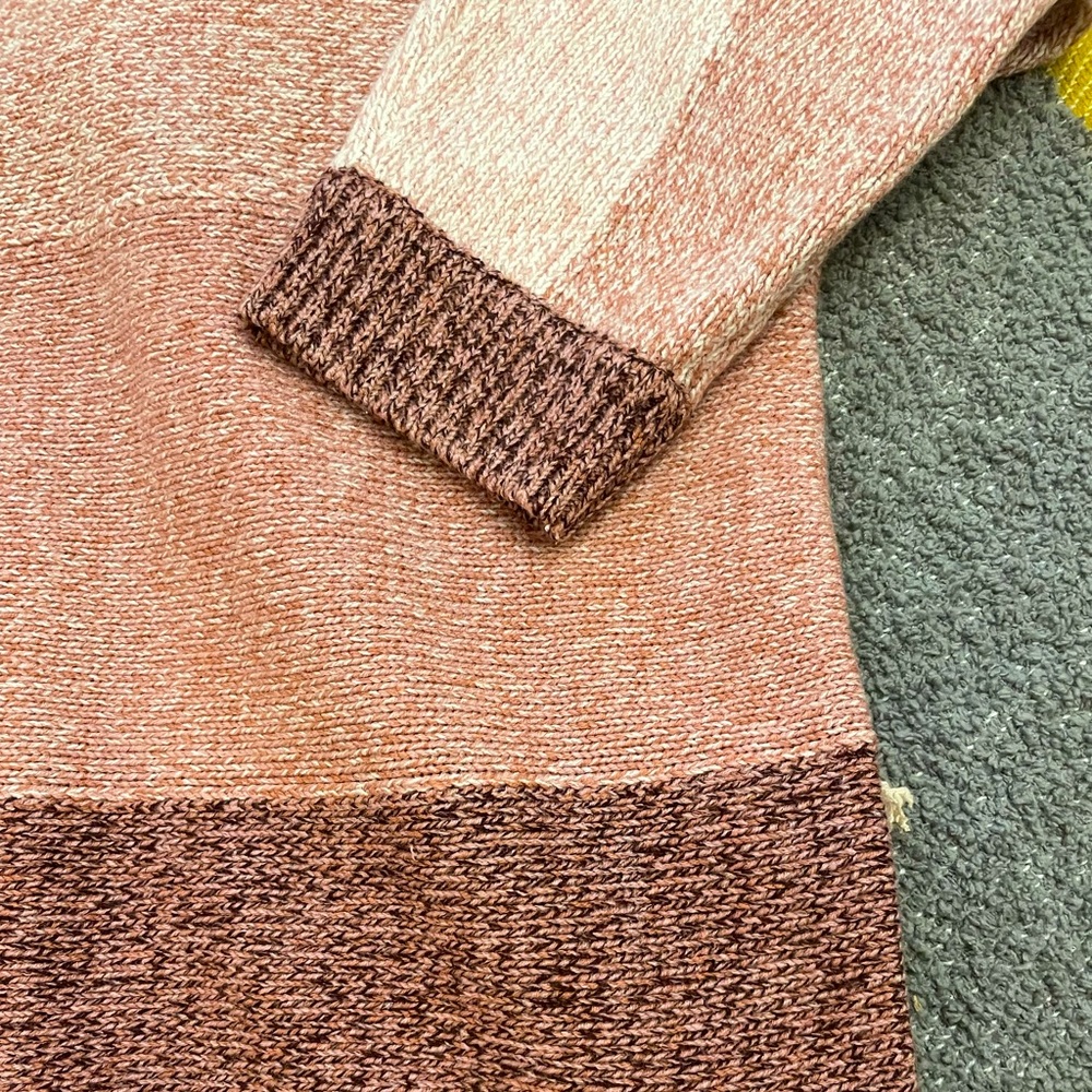 Colorblock Knit Sweater